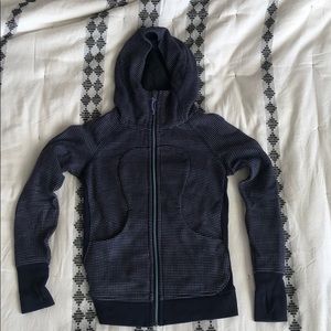 Lululemon Scuba Hoodie III Double Dot Naval Blue L